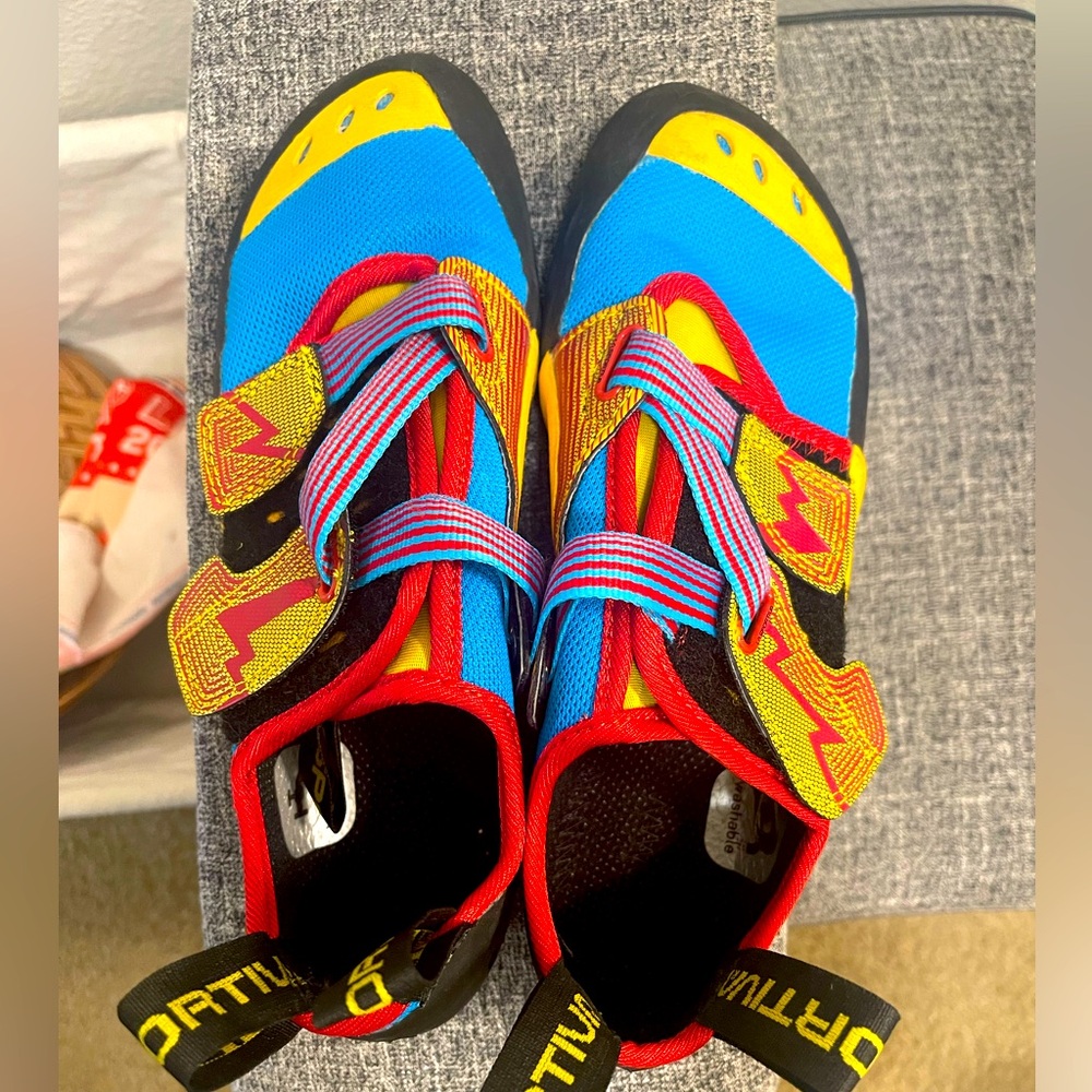 La Sportiva Oxygym - Carbonsulphur - EUR 42, 9 US, UK 8